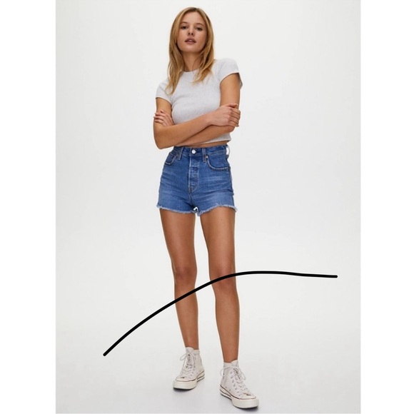 Levi’s rib cage shorts 31 - Picture 10 of 13